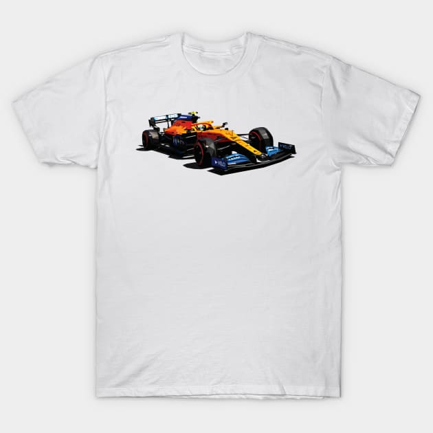 Lando Norris Low Poly T-Shirt by pxl_g